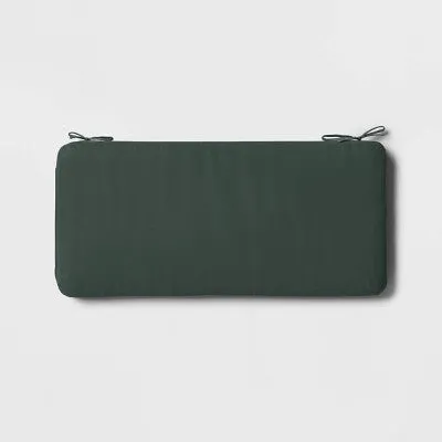 17"x37" Outdoor Bench Cushion Fern Shower Green - Room Essentials