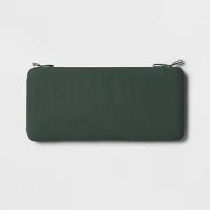 17"x37" Outdoor Bench Cushion Fern Shower Green - Room Essentials