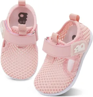 Besroad Toddler Water Shoes Boys Girls Swim Aqua Shoes Breathable Quick Dry Barefoot Sandals for Beach Swimming Pool