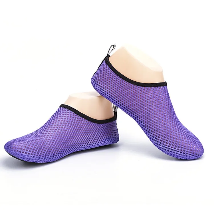 Mesh Cloth Soft Bottom Non-slip Diving Socks Beach Socks Adult Snorkeling Shoes, Size: 38-39