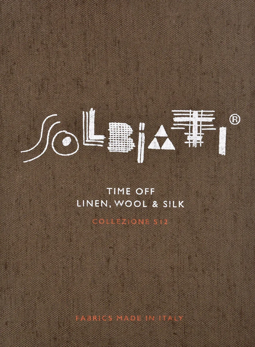 Solbiati Blue Prince Linen Suit